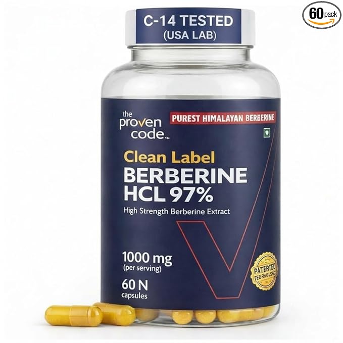 The Proven Code Clean Label Berberine HCl 97%