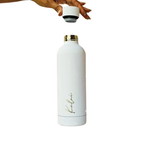 White Color Stainless Steel Bottle