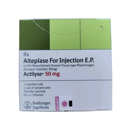 Actilyse Alteplase Injection 50 Mg - Dosage Form: Liquid