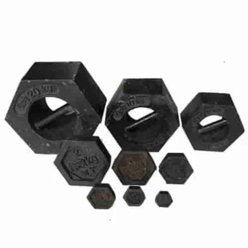 Cast Iron Hexagonal Test Weight