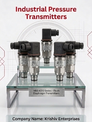 Durable Pressure Transmitter - Color: Silver And Black