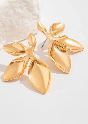 Korean Leaf Earrings