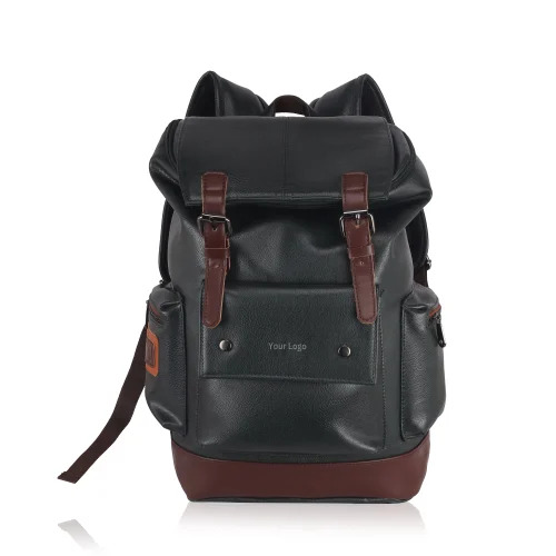Leather Laptop Backpack