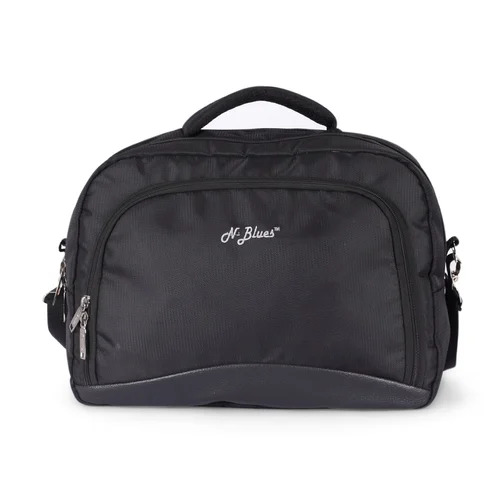 N Blues Rexine Laptop Bag