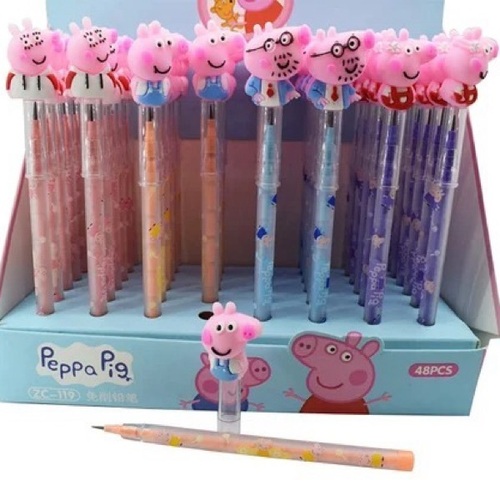 Peppa Pig Push Pencil Set