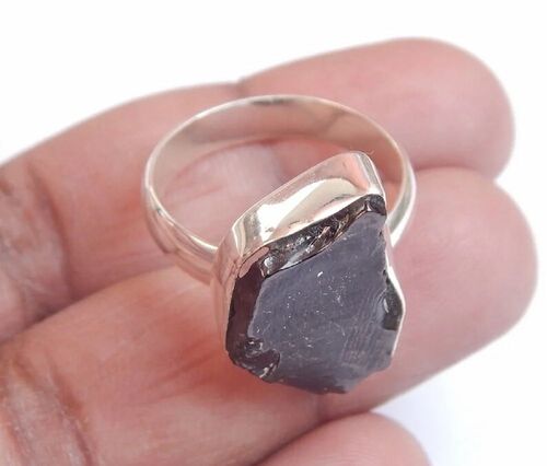 Shungite Stone 925 Sterling Silver Ring