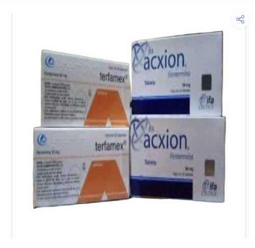 Terfamex Fentermina 30Mg Acxion Tablets - Life Span: 36 Months