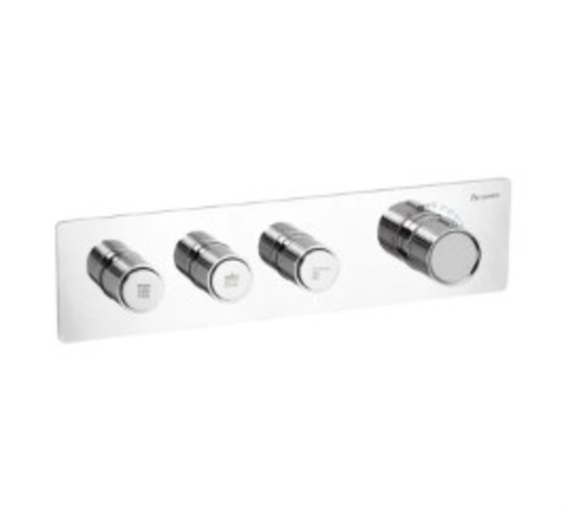 Tune 3 Way Thermostatic Diverter UT Chrome