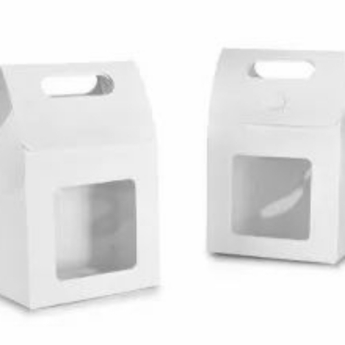 White Window Paper Bag