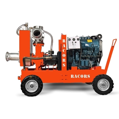 Centrifugal Dewatering Pump - Color: Orange And Black