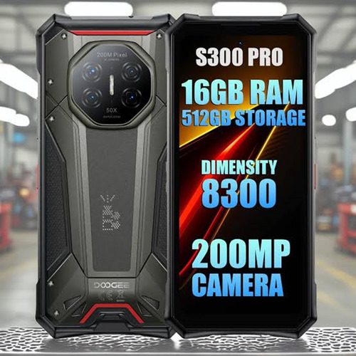 DOOGEE S300 Pro 5G 11000mAh Android 16 Rugged Phone