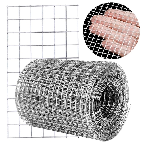 Galvanized Welded Wire Mesh - Color: Metalic