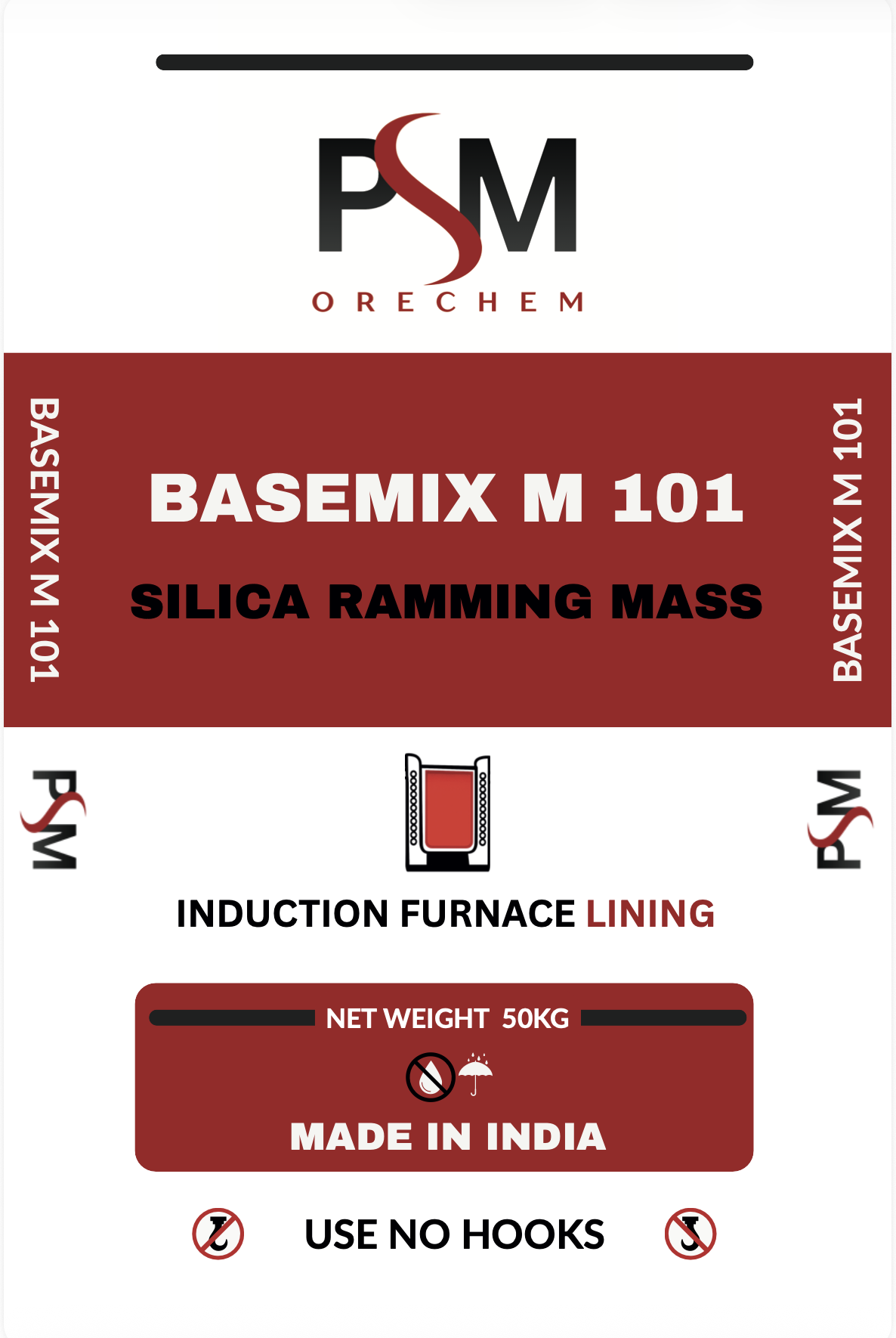Silica Ramming Mass Basemix M 101 - Shape: Powder