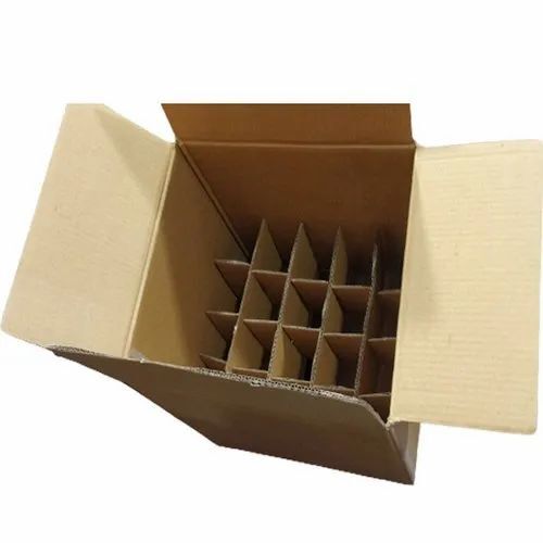 Slotted 3 Ply Corrugated Packaging Box