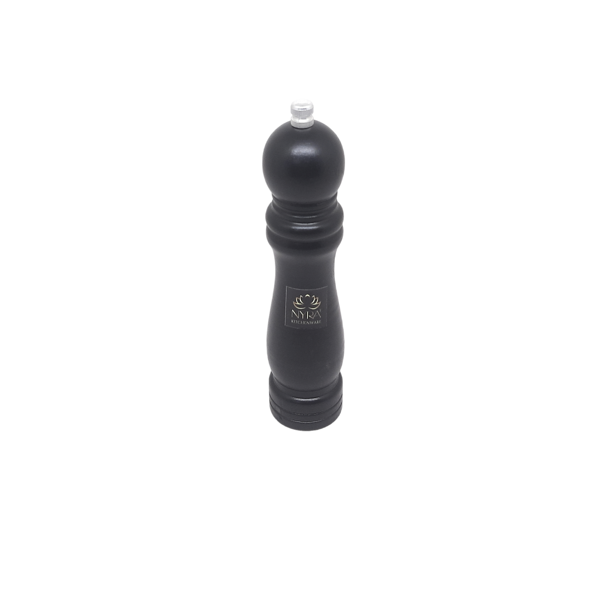Traditional Wooden Salt And Pepper Shakers - Color: Black