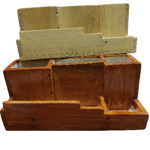Wooden Pen Holder