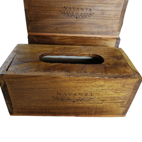 Wooden Tissue Box