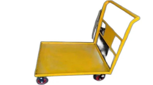 Yellow Material Shifting Trolley