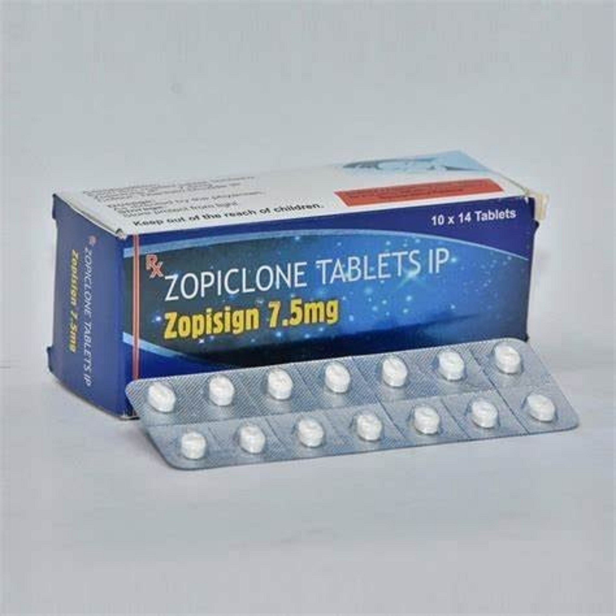Zopiclone Zopisign 7.5Mg - Dosage Form: Tablets