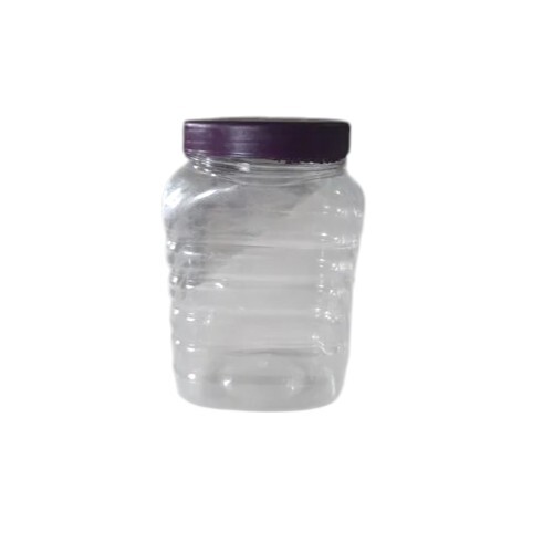 1kg Square PET Jar