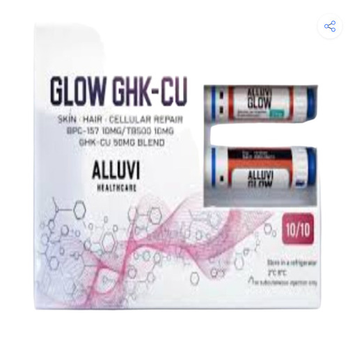 Glow Ghk Cu 70Mg Peptide Injection Pen - Brand Name: Alluvi