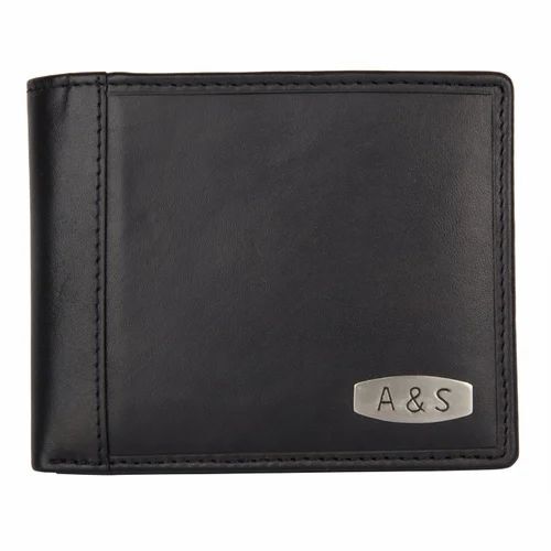 Mens Leather Black Wallet