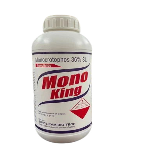 Monoking Monocrophos 36% SL Insecticide - Liquid White Bottle 5L, 1L, 500ml, 250ml, 100ml | Controlled Release, Agricultural Use