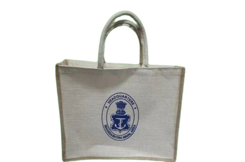 Printed Jute Handbag