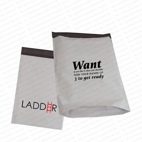 White Printed Polypropylene Bags
