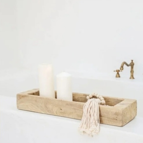 Wooden Vintage Tray