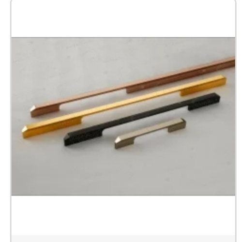 Aluminium Wardrobe Handle - Anodized Aluminium, Lightweight, Corrosion Resistant | Smooth Finish, Strong Grip, Easy Installation