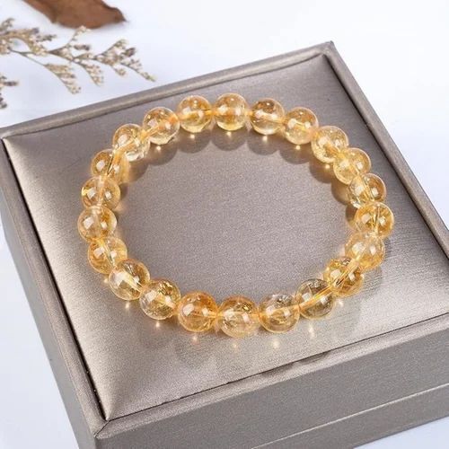 Citrine Beads Bracelet
