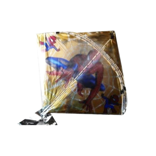 Designer Plastic Film Kite - Plastic Film, 27x24 Inches, Multicolor | Good Quality and Finish