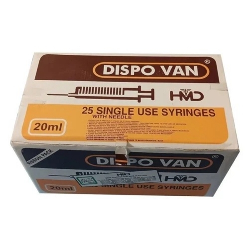 Dispovan 20 Ml Syringe