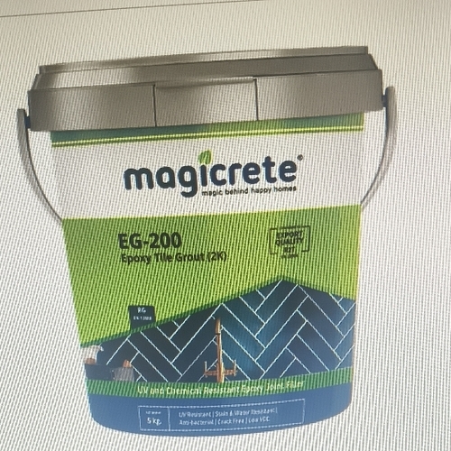 Magicrete epoxy grout