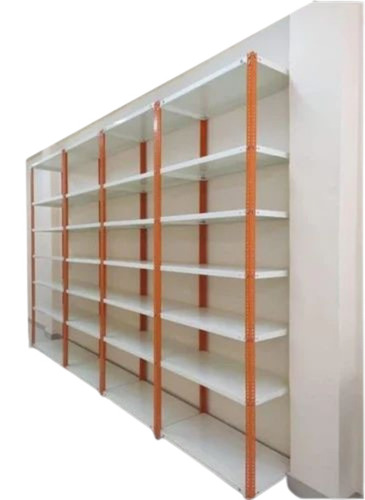 White Supermarket Display Racks