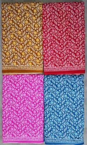 100 Gsm Printed Cotton Nighty Fabric