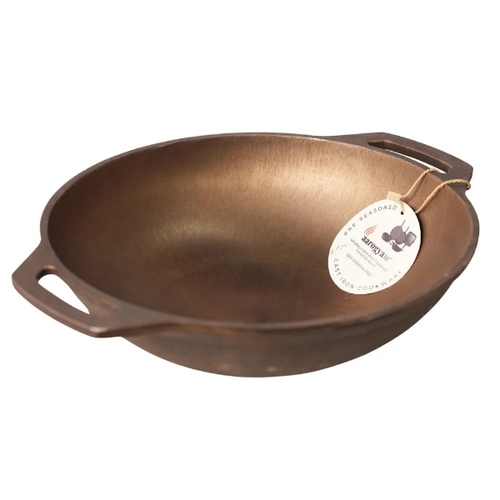 12 Inch Aaroygyam Cast Iron Kadai