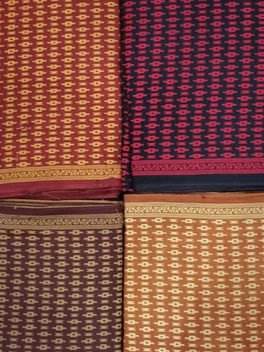 150gsm Print Cotton Nighty Fabric - Cotton, Multicolor, 100-150 GSM, 95m Bale Packaging | Washable, Plain Weave, Apparel Use