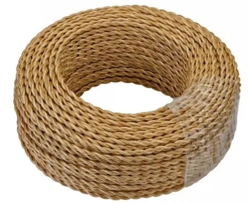 2 Core Twisted Fabric Braided Electric Lamp Wire Cable