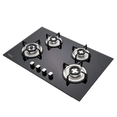 2b Hz 70 Cm Brass Burners Auto Ignition Flame Guard Built In Glass Automatic Hob