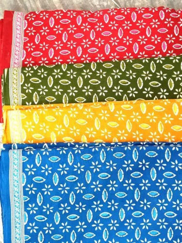 95 M Multicolor Print Cotton Nighty Fabric