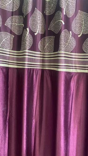 Applique Work Printed Curtain