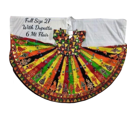 Designer Gujarati Chaniya Choli with Dupatta