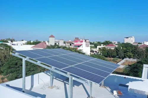 Domestic Rooftops Solar Power Plants - 5kw