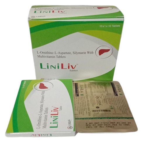 L-Ornithine L-Aspartate Silymarin With Multivitamin Tablets