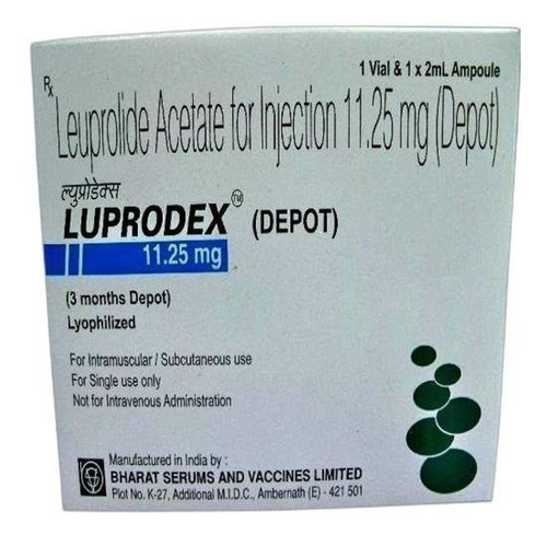 Leuprolide 3.75,11.25, 22.5mg - Life Span: 2029