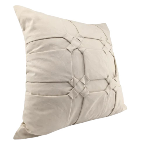 Modern Grid Knot Sofa Cushion