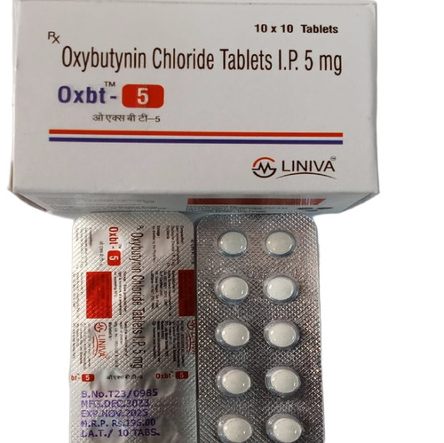 Oxybutynin 5 mg Tablets