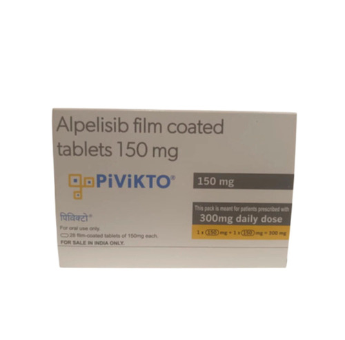 Pivikto Alpelisib Film Coated Tablets 150 Mg - Life Span: 2029